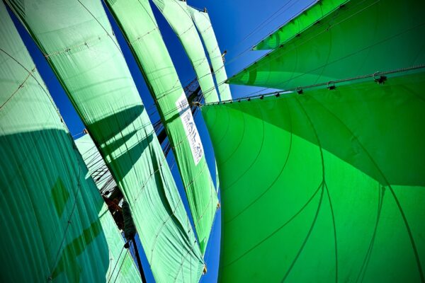 Segeltörn Alexander von Humboldt 2 im Juli 2024 in Ostsee und Nordsee von Göteborg nach Edinburgh fotografiert am 20.06.2024 in auf dem Meer. Foto: Maurizio Gambarini/FUNKE Foto Services